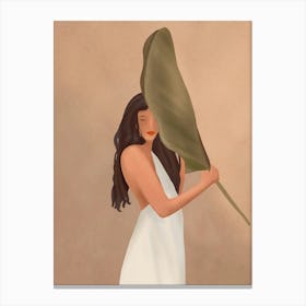 Shade of a Leaf Canvas Print