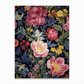 Floral Wallpaper 108 Canvas Print