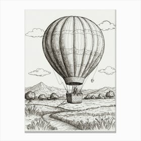 Hot Air Balloon 2 Canvas Print