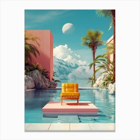 Futuristic Design Canvas Print