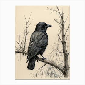 Crow Canvas Print Canvas Print