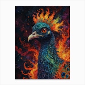 Peacock 12 Canvas Print