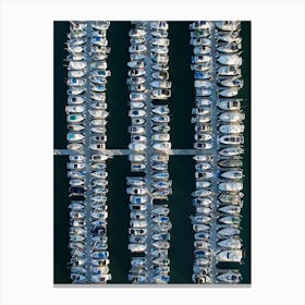 Boats from Above Canvas Print