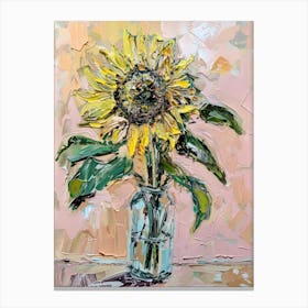 A World Of Flowers Sunflowers 4 Painting Canvas Print