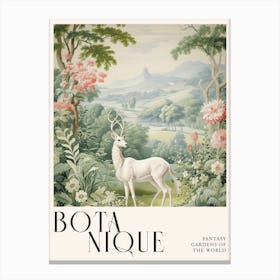 Botanique Fantasy Gardens Of The World 25 Canvas Print