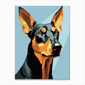 Doberman Pinscher 4 Canvas Print