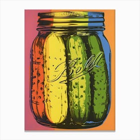 Pickles In A Jar 1 Canvas Print