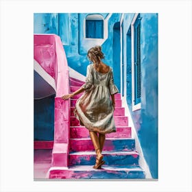 Santorini 1 Canvas Print