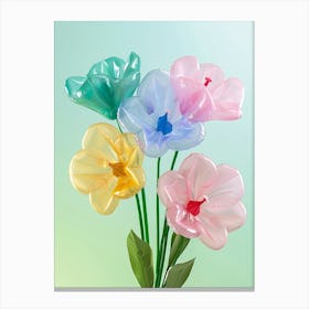 Dreamy Inflatable Flowers Forget Me Not 5 Canvas Print