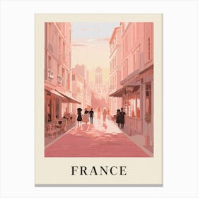 Vintage Travel Poster France Canvas Print
