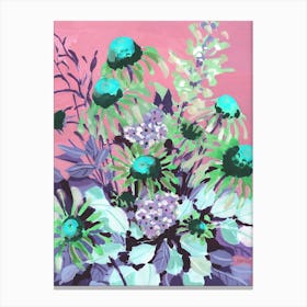 Echinacea Pink Kopia Canvas Print