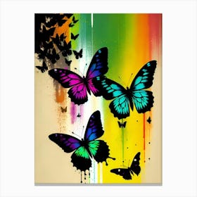 Colorful Butterflies 85 Canvas Print