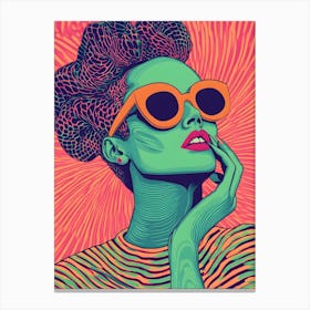 Afrofuturism 4 Canvas Print