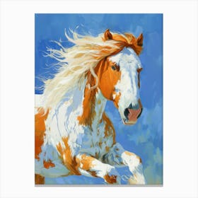 Horse Galloping Canvas Print