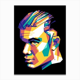 Erling Haaland Wpap Canvas Print