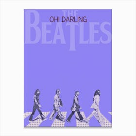 Oh! Darling The Beatles Canvas Print