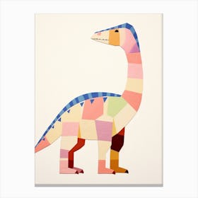 Nursery Dinosaur Art Plateosaurus 1 Canvas Print