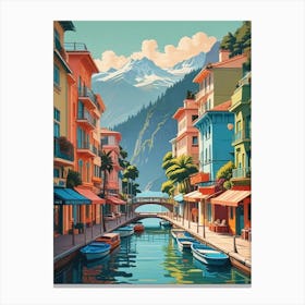 Vintage Travel Posters (1) Canvas Print