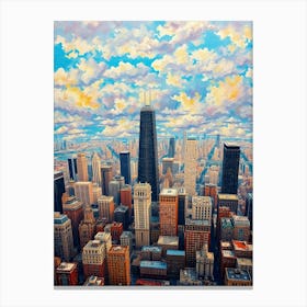 Urban Skyline Canvas Print