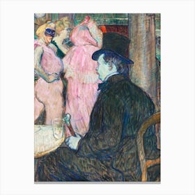 Maxime Dethomas (1896), Henri de Toulouse-Lautrec Canvas Print