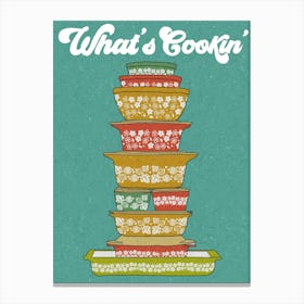 What's Cooking Canvas Print