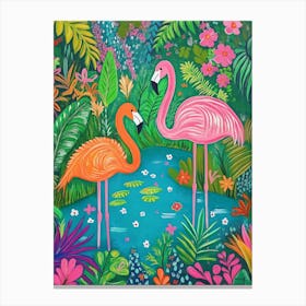 Flamingo Canvas Print