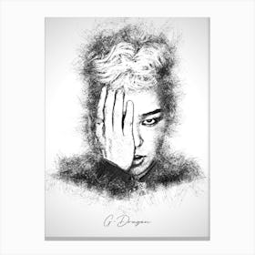 G Dragon Big Bang Canvas Print