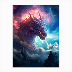 Dragon Hd Wallpaper Canvas Print