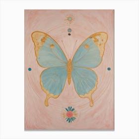 Pastel Butterfly Canvas Print