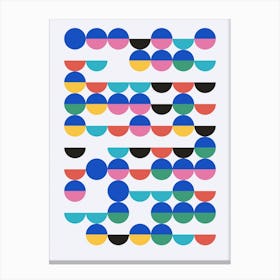Color Circles 2 Canvas Print