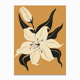 Lily Flower Canvas Print