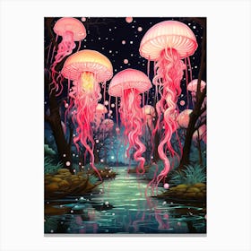 Jellyfish Canvas Print