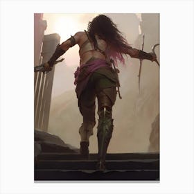 Elven Warrior 1 Canvas Print