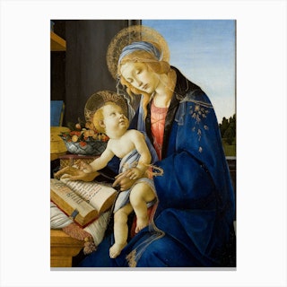 Madonna And Child, Sandro Botticelli Canvas Print
