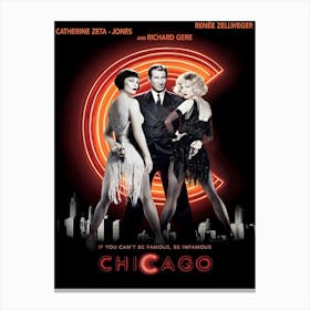 Chicago Classic Musical Movie Canvas Print