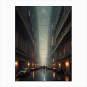 Urban Lights Canvas Print