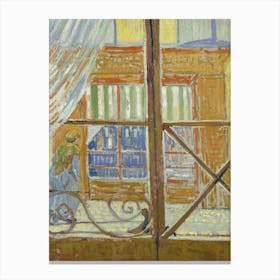 Van Gogh - View Of A Butcher’S Shop Canvas Print