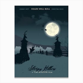 Sleepy Hollow Movie Canvas Print