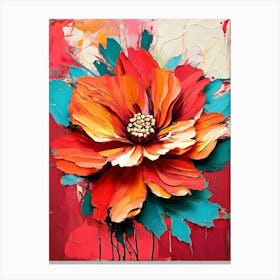 Flower Painting 5 Canvas Print