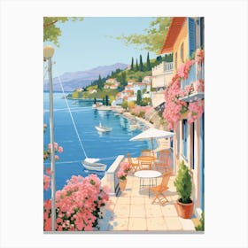 Fethiye Turkey 1 Illustration Canvas Print