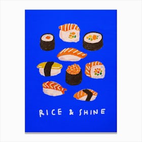 Rice And Shine 2 Canvas Print