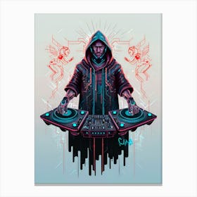 Dj style 1 Canvas Print