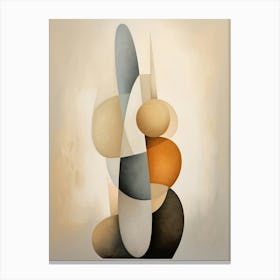 Abstract Geometric Painting 1 Canvas Print