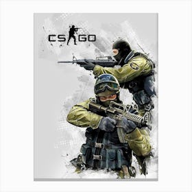 Counter Strike Canvas Print
