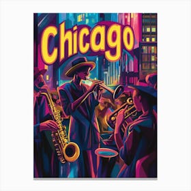 Chicago Jazz Canvas Print