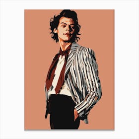 Harry Styles Vector Illustration Canvas Print