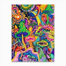 Psychedelic Art 3 Canvas Print