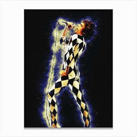 Spirit Of Freddie Mercury Flamboyan Style Canvas Print