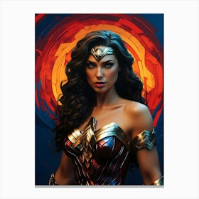 Wonder Woman 3 Canvas Print