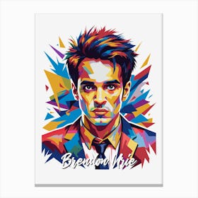 Brendon Urie Panic! At The Disco 03 Canvas Print